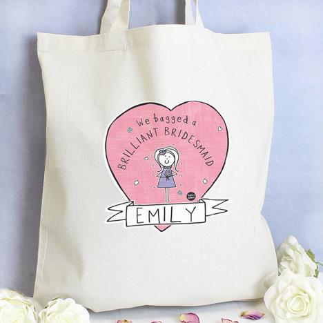 Personalised Purple Ronnie Canvas Tote Bag Extra Image 2